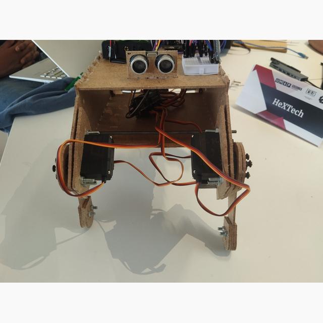Robot quadrupède pour NRC