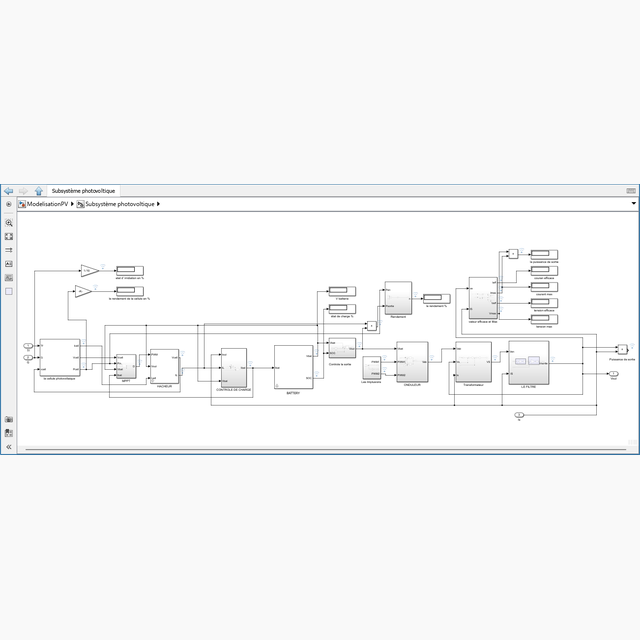 Système Photovoltaïque sur Simulink